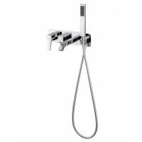 Смеситель для ванны встраиваемый WONZON & WOGHAND-коллекция FLEX, Хром (WW-88889072-CR)