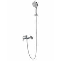 Смеситель для ванны с душем WONZON & WOGHAND-коллекция STICK, Хром (WW-88639017-CR) Смеситель для ванны с душем WONZON & WOGHAND-коллекция STICK, Хром (WW-88639017-CR)