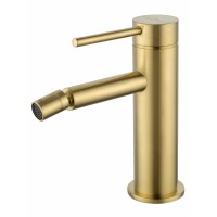 Смеситель для биде WONZON & WOGHAND-коллекция STICK, Брашированное золото (WW-88339017-BG)