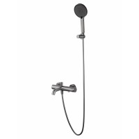 Смеситель для ванны с душем WONZON & WOGHAND-коллекция STICK, Темный графит (WW-88639017-BGM) Смеситель для ванны с душем WONZON & WOGHAND-коллекция STICK, Темный графит (WW-88639017-BGM)