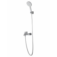 Смеситель для ванны с душем WONZON & WOGHAND-коллекция ALFA, Хром (WW-AE3204-CR)