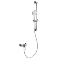 Смеситель для душа с гарнитуром WONZON & WOGHAND,цвет-Хром (WW-AE3103-CR)