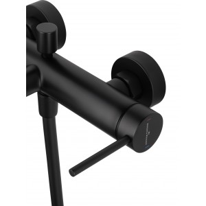 Смеситель для ванны с душем WONZON & WOGHAND-коллекция STICK, Черный матовый (WW-88639017-MB)