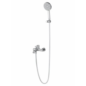 Смеситель для ванны с душем WONZON & WOGHAND-коллекция TOR, Хром (WW-88037073-CR)