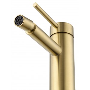 Смеситель для биде WONZON & WOGHAND-коллекция STICK, Брашированное золото (WW-88339017-BG)