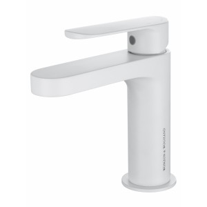 Смеситель для раковины WONZON & WOGHAND, Белый матовый (WW-H1032-MW)