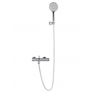 Смеситель для ванны с душем WONZON & WOGHAND-коллекция STICK, Хром (WW-88639017-CR)
