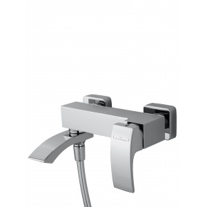 Смеситель для ванны с душем WONZON & WOGHAND-коллекция FIT, Хром (WW-88639009-CR)