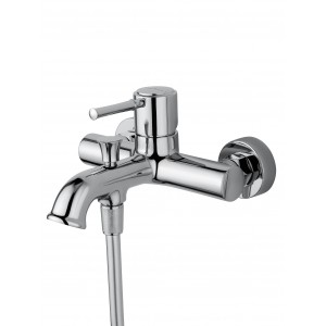 Смеситель для ванны с душем WONZON & WOGHAND-коллекция TOR, Хром (WW-88037073-CR)