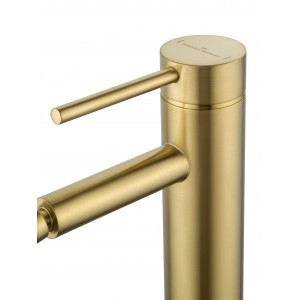 Смеситель для биде WONZON & WOGHAND-коллекция STICK, Брашированное золото (WW-88339017-BG)