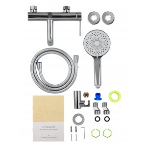 Смеситель для ванны с душем WONZON & WOGHAND-коллекция STICK, Хром (WW-88639017-CR)
