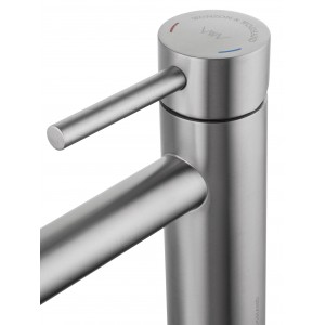 Смеситель для раковины WONZON & WOGHAND,  Брашированный никель (WW-H9089-BS)