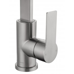 Смеситель для кухни WONZON & WOGHAND,цвет- Брашированный никель (WW-AE4550-BS)