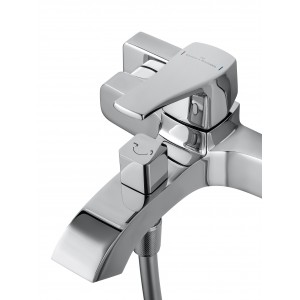 Смеситель для ванны с душем WONZON & WOGHAND-коллекция FLEX, Хром (WW-88037072-CR)