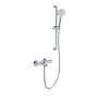 Смеситель для ванны с душевым гарнитуром и термостатом WONZON & WOGHAND,цвет-Хром (WW-C2001-A-CR)