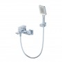Смеситель для ванны с душем WONZON & WOGHAND-коллекция EDGE, Хром (WW-88639003A-CR)