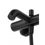 Смеситель для ванны с душем WONZON & WOGHAND-коллекция STICK, Черный матовый (WW-88639017-MB)