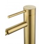Смеситель для биде WONZON & WOGHAND-коллекция STICK, Брашированное золото (WW-88339017-BG)