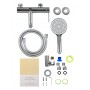 Смеситель для ванны с душем WONZON & WOGHAND-коллекция STICK, Хром (WW-88639017-CR)