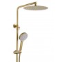 Душевая система WONZON & WOGHAND-коллекция STICK, Брашированное золото (WW-88739017-BG)