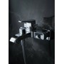 Смеситель для ванны с душем WONZON & WOGHAND-коллекция FLEX, Хром (WW-88037072-CR)