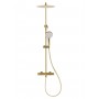 Душевая система WONZON & WOGHAND-коллекция STICK, Брашированное золото (WW-88739017-BG)